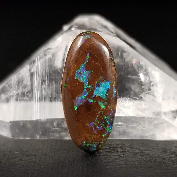 Australian Koroit Opal * 16.60 x 7.64 x 3.00mm - Picture 11 of 11
